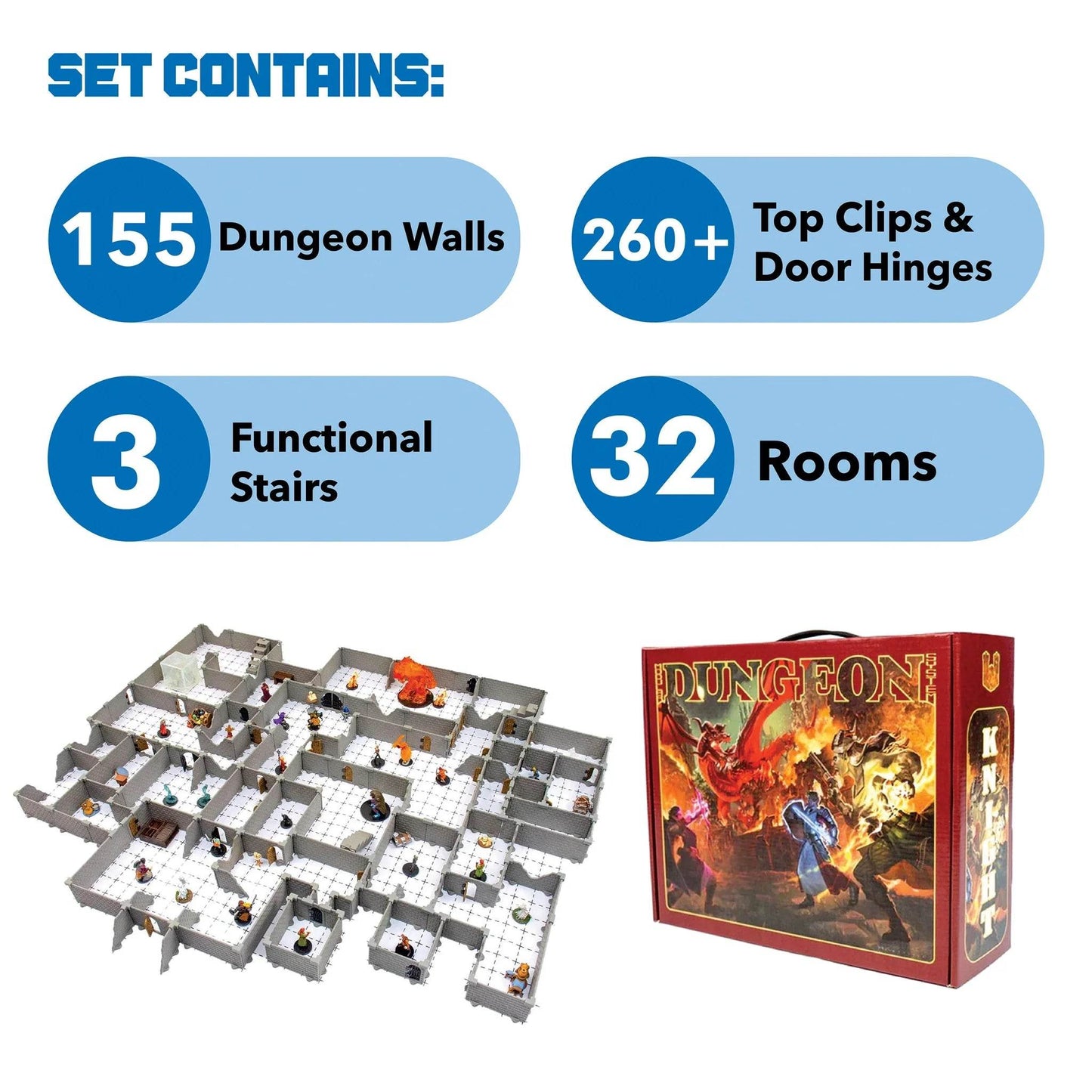 Knight Dungeon Terrain Set - 