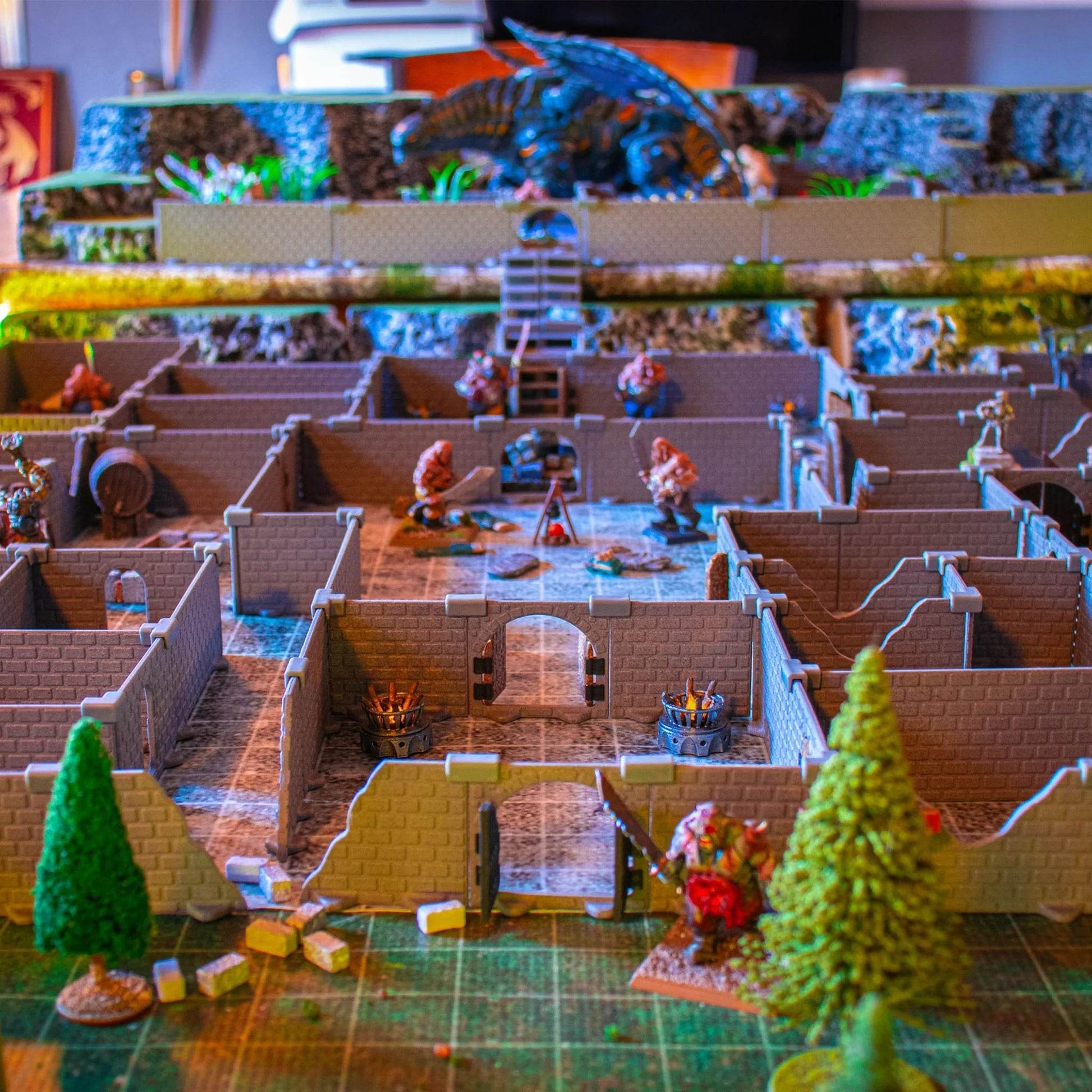 Knight Dungeon Terrain Set - 