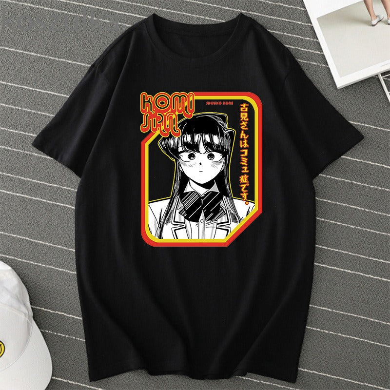 Komi Cant Communicate Komi Shouko t-shirt clothes male japan