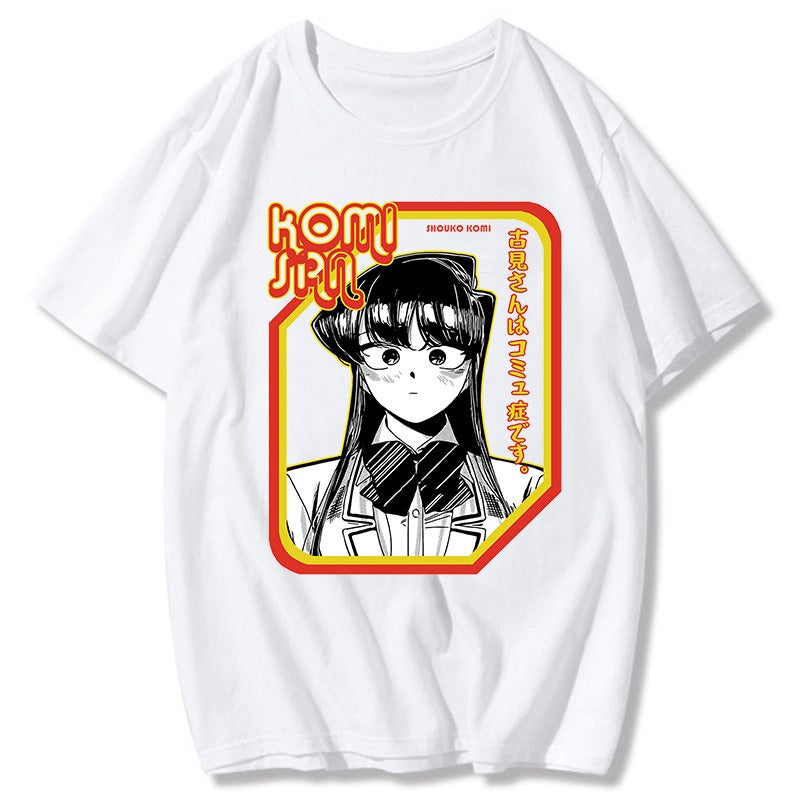 Komi Cant Communicate Komi Shouko t-shirt clothes male japan