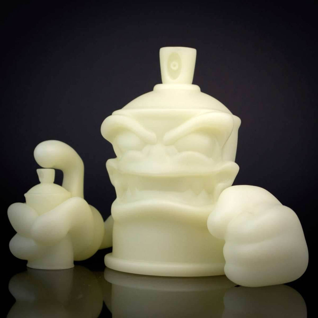 KRUSH THE KAN 5 inch DIY GLOW IN THE DARK VINYL FIGURE - 