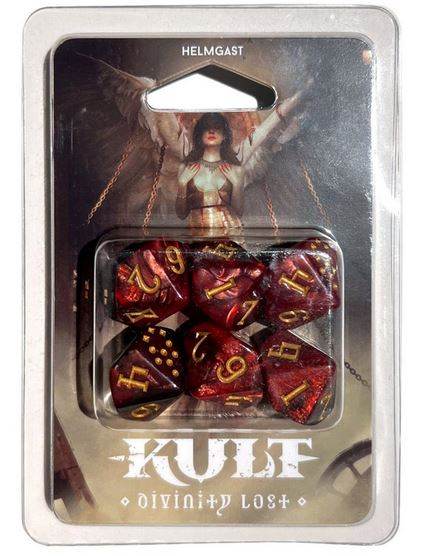 Kult Divinity Lost Inferno Dice Set - 