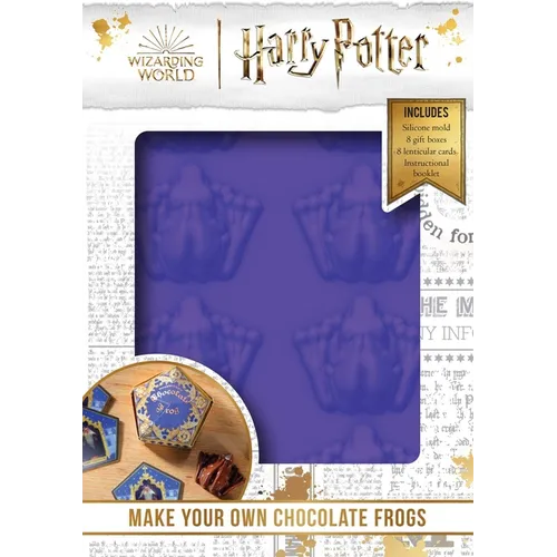 Harry Potter: Make Your Own Chocolate Frogs: Silicone Chocolate Mold and Gift Box Set - Paperback