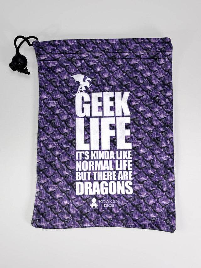 Kraken Dice Large Dice Bag - Geek Life