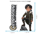Capricorn Sticker and Magnet - Celestial Sea-Goat Horoskins™ – Zodiac Earth Sign | Waterproof & UV-Proof - Sticker / Large