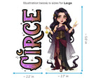 Circe Sticker and Magnet - Enchantress of Aeaea Mythkins™ – Greek Mythology Sorceress | Waterproof & UV-Proof - Sticker / Large