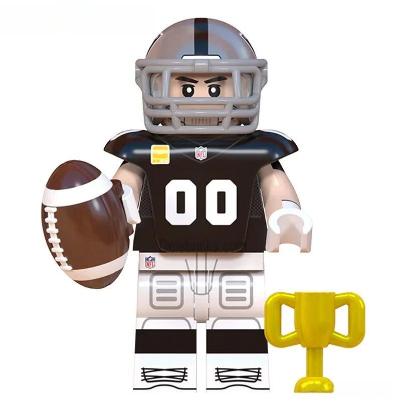 Las Vegas Raiders NFL Football Teams Lego Minifigures Custom Toys