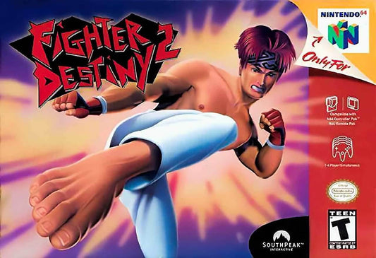 Fighters Destiny 2 (Nintendo 64) - Game Manual Only
