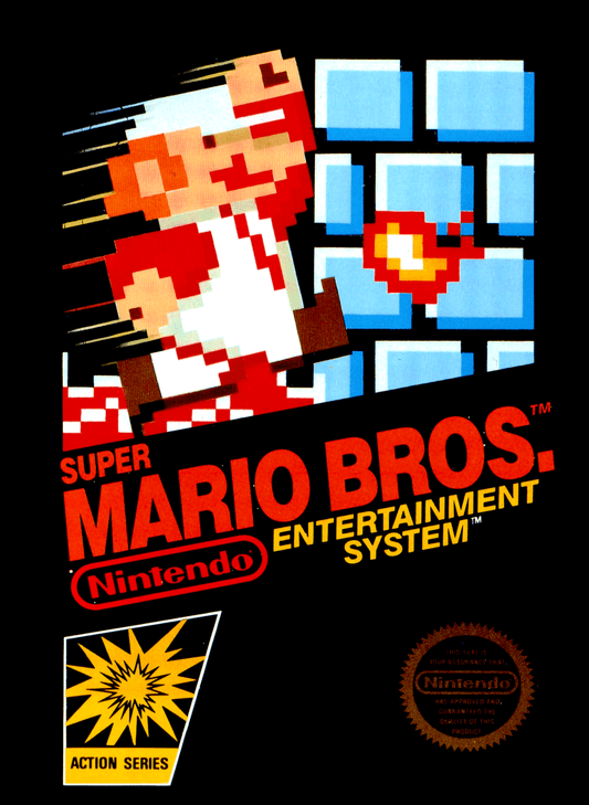 Super Mario Bros (Nintendo NES) - Game Manual Only