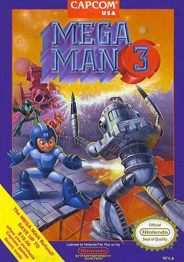 Mega Man 3 (Nintendo NES) - Game Manual Only