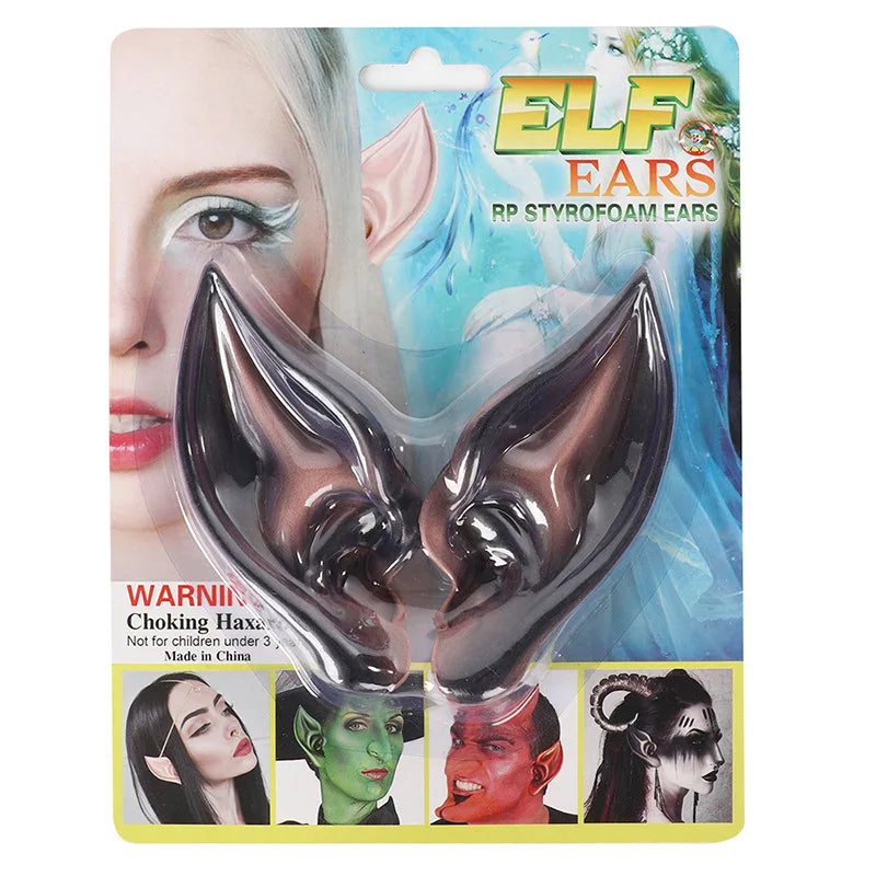 Latex Elf Ears 1Pairs Of Party Decor Latex Ears Fairy Cosplay Costume Accessories Angel Elf Ears Photo Props Adult Girl Hallowee