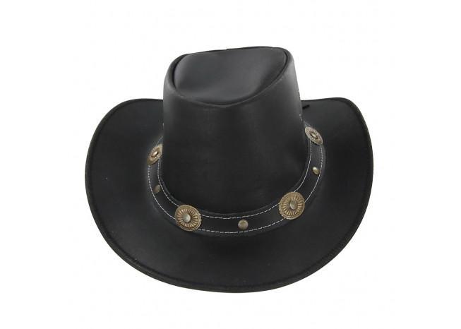 Leather Mustang Runner Outdoor Hat