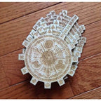 Legend of Zelda Gate of Time Baltic Birch Wood Laser Cut Coasters Set of Six - 