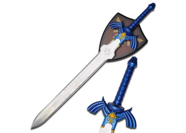 Legend of Zelda Twilight Princess Sword with Plaque