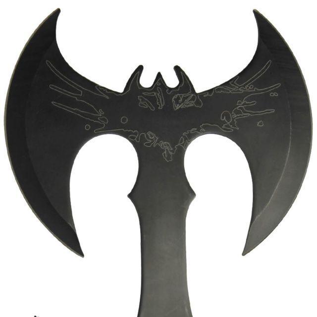 Legendary Dark Wing Bat Throwing Axe