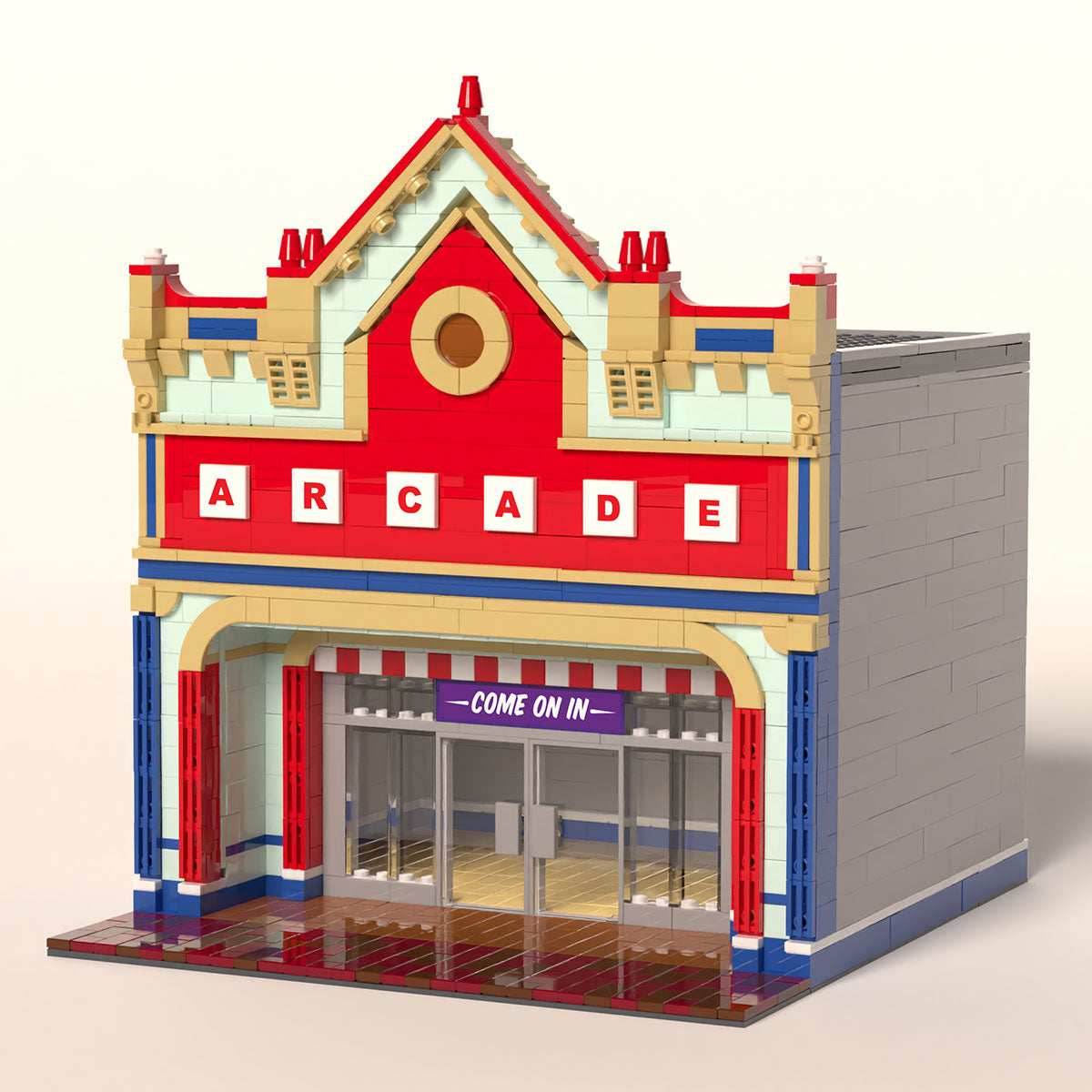 Arcade Modular Building - Custom MOC - 