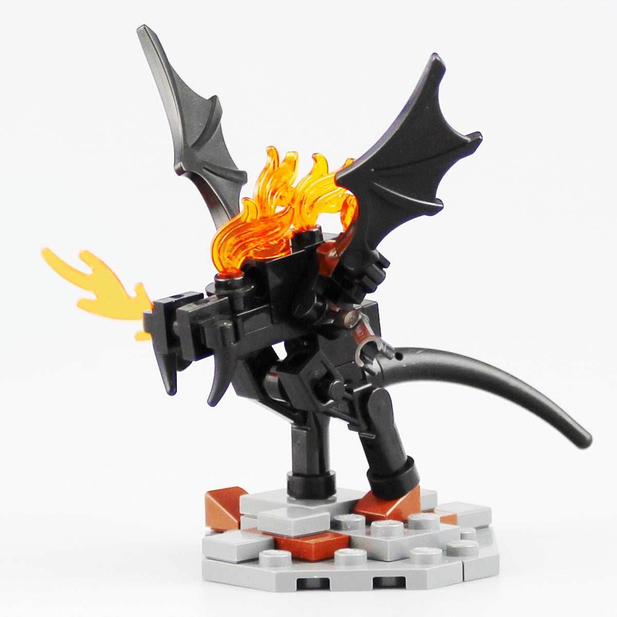 Mini Balrog - Custom LOTR Building Set made using LEGO parts - 