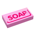 Bar of Soap - B3 Customs® Printed 1x2 Tile - 
