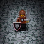 Cobblestone Flooring (Plant Overgrowth) - Custom Printed 2x2 Tile made using LEGO part - 