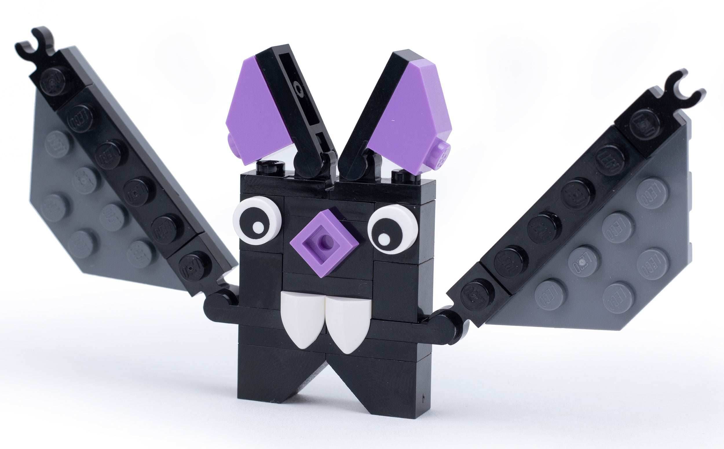 Halloween Bat made using LEGO parts - B3 Customs - 