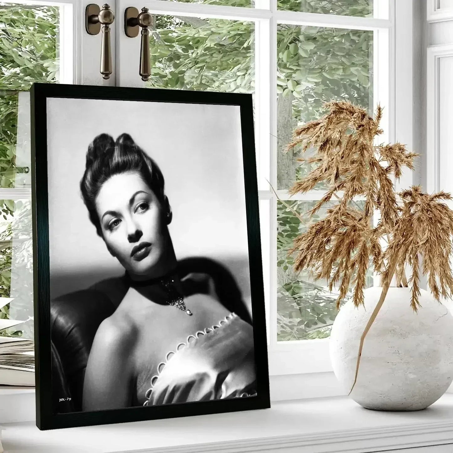 lily munster Poster Prints Wall Art Canvas Painting Poster For Modern Family Living Room Home Decor