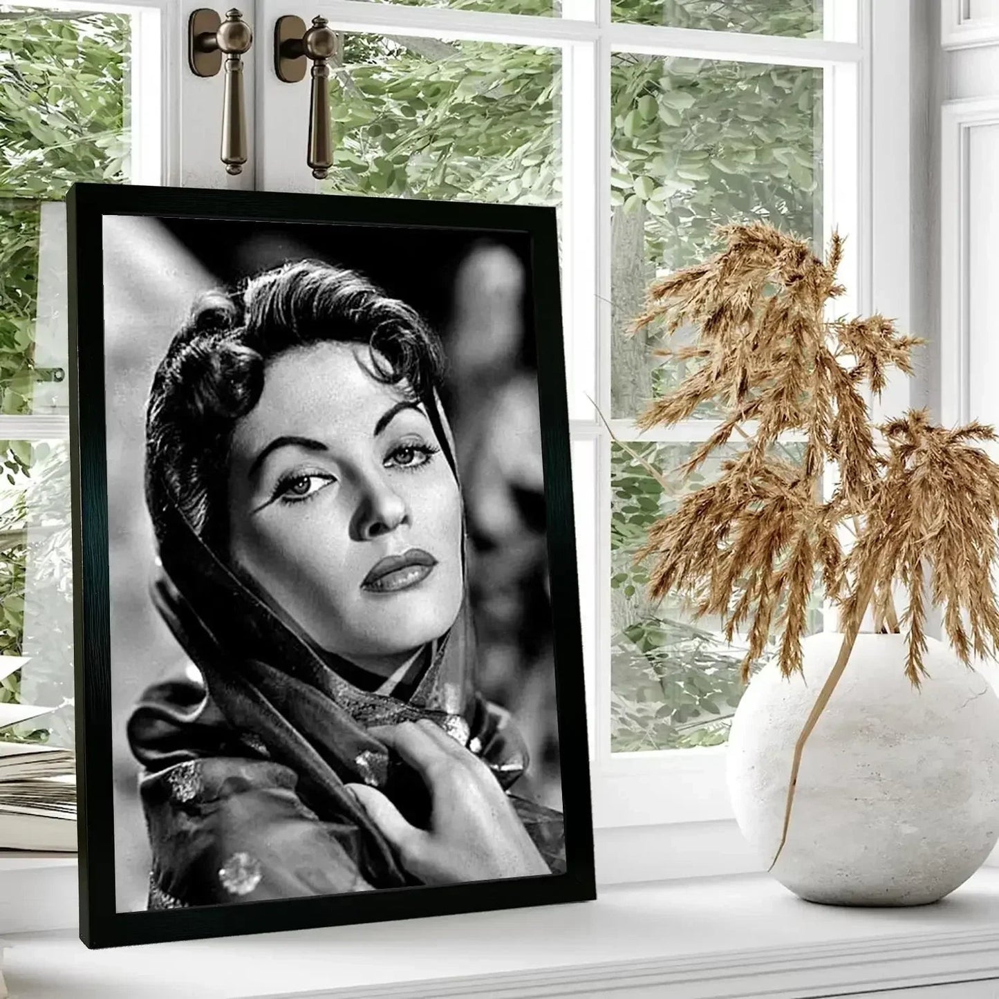 lily munster Poster Prints Wall Art Canvas Painting Poster For Modern Family Living Room Home Decor