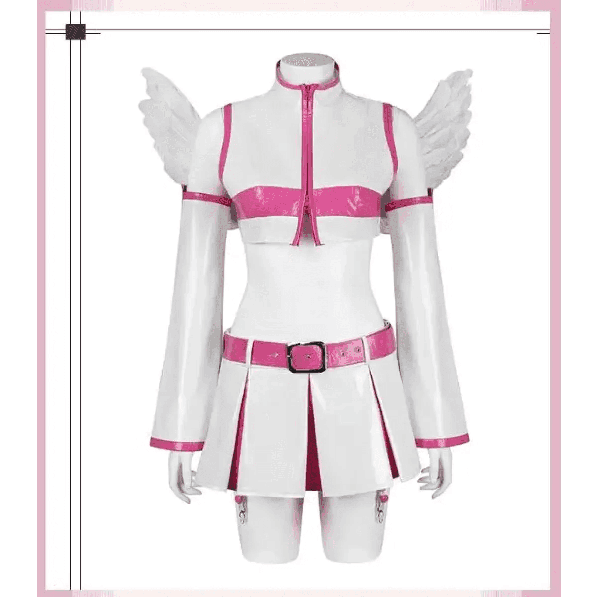 2.5D Seduction Lilysa Amano Cosplay Costume – Full Set with Wig - XS / Wig Only