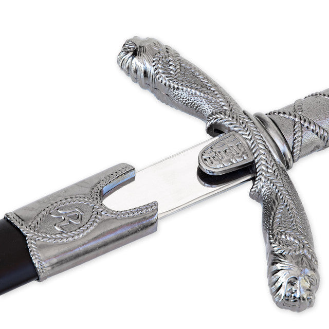 Lionheart Crusader Sword with Cross Emblazoned Pommel