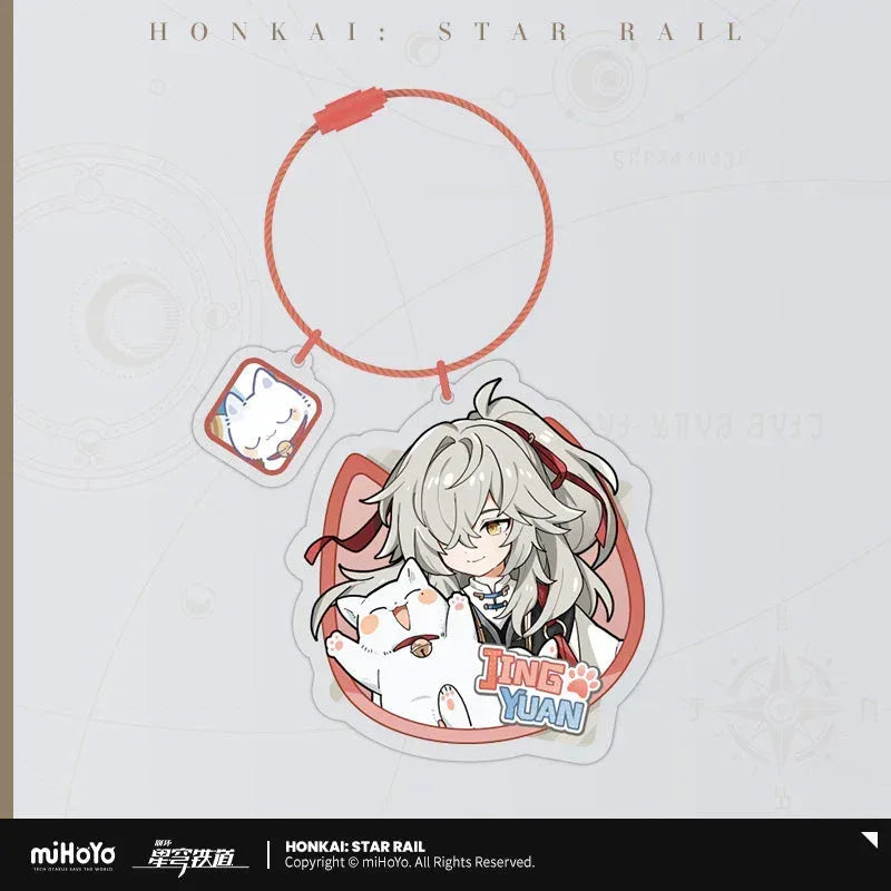 Little Cat Series Acrylic Keychain Honkai: Star Rail