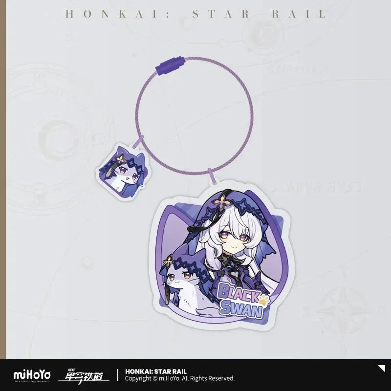Little Cat Series Acrylic Keychain Honkai: Star Rail