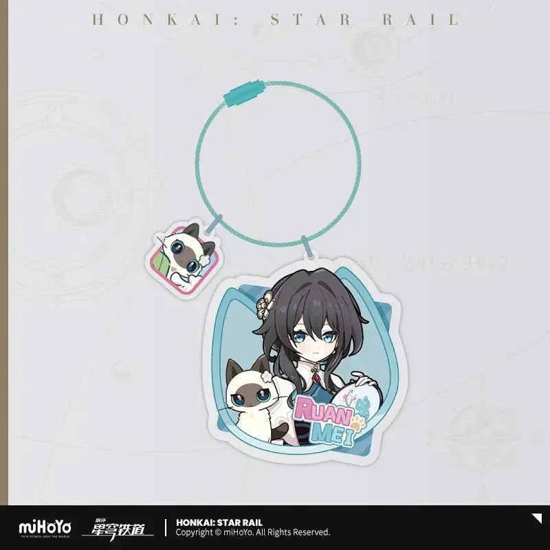 Little Cat Series Acrylic Keychain Honkai: Star Rail