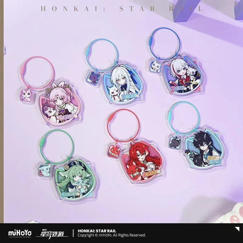 Little Cat Series Acrylic Keychain Honkai: Star Rail