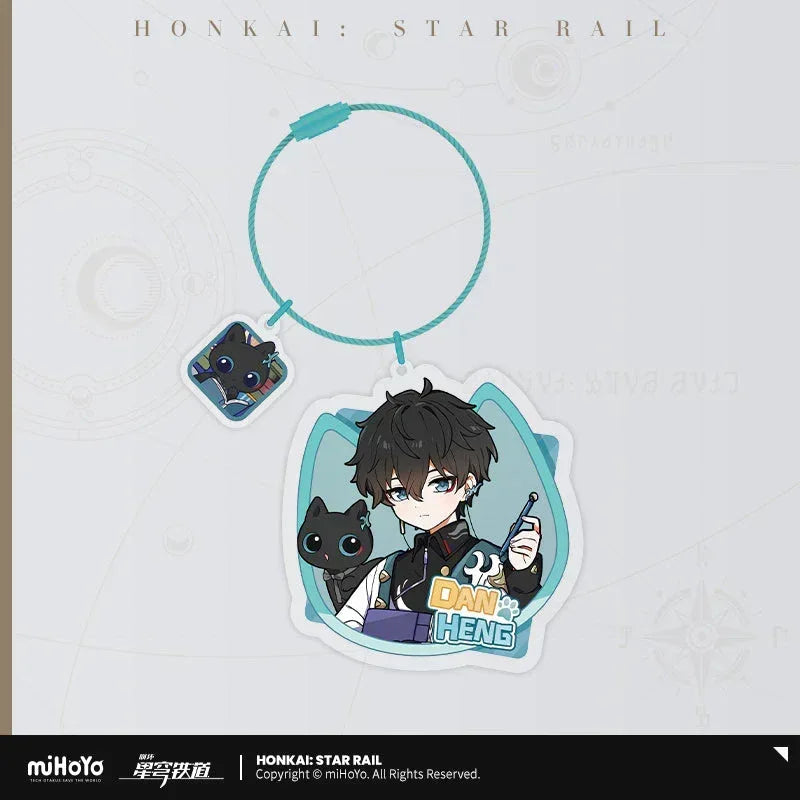 Little Cat Series Acrylic Keychain Honkai: Star Rail