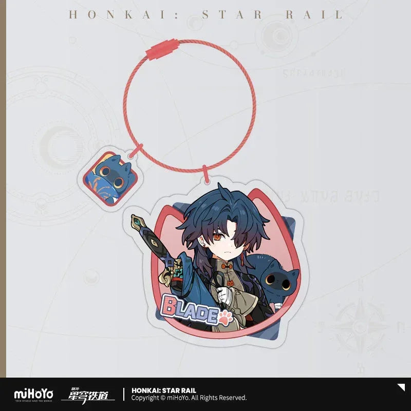 Little Cat Series Acrylic Keychain Honkai: Star Rail