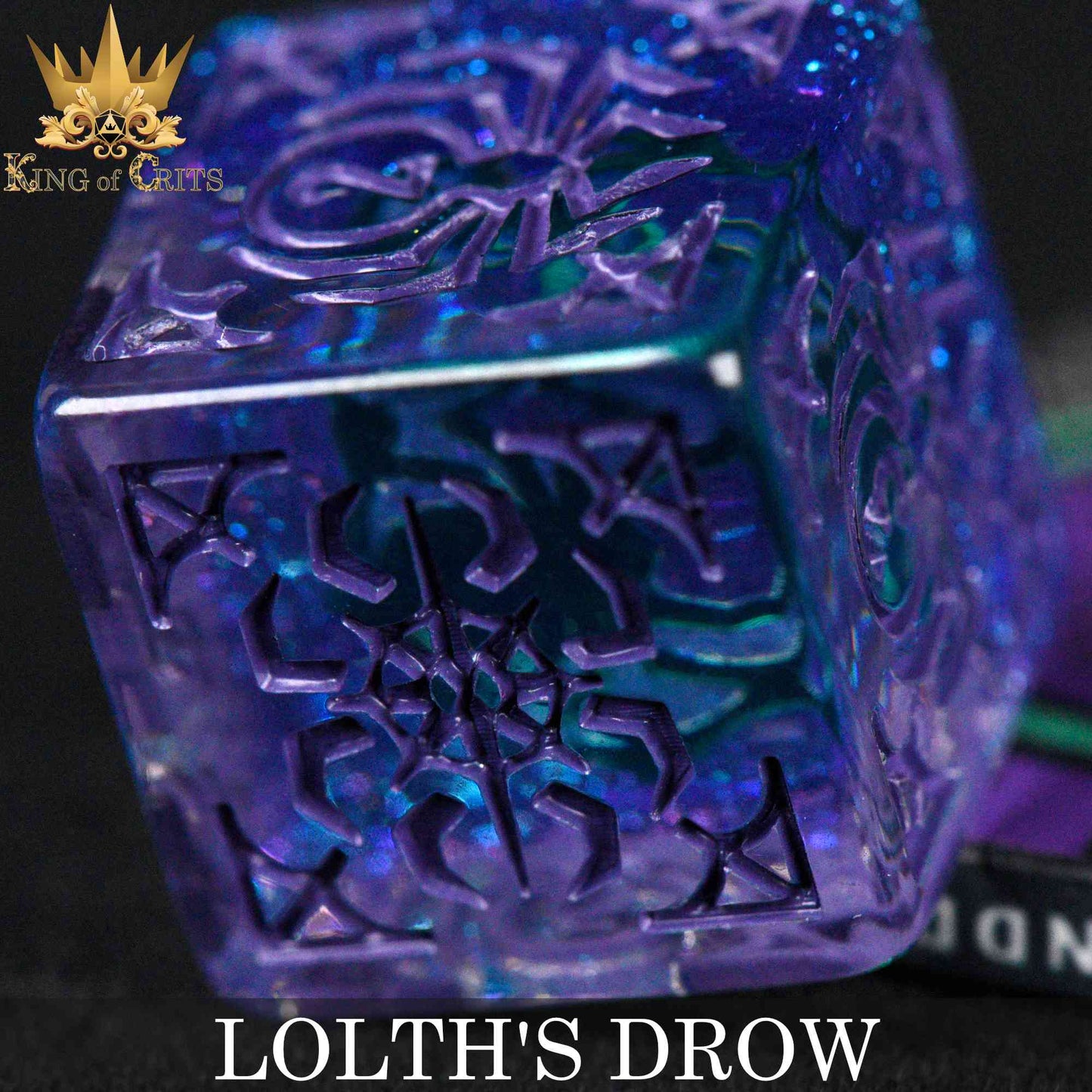 Lolth's Drow 11 Dice Set