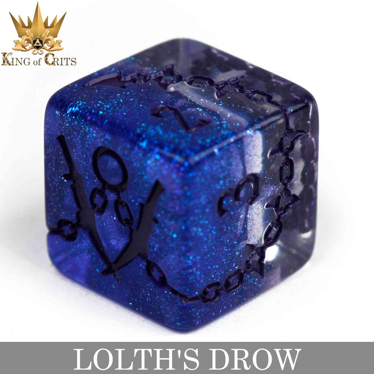 Lolth's Drow 11 Dice Set