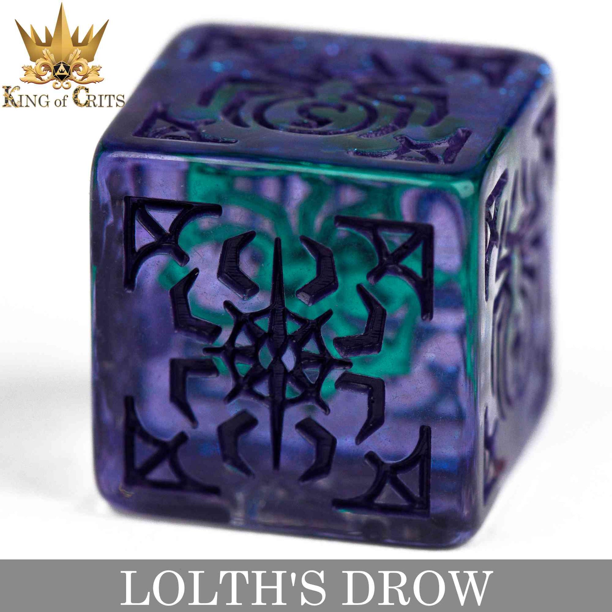 Lolth's Drow 11 Dice Set