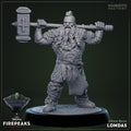 Lomdas (Male Dwarf Barbarian)