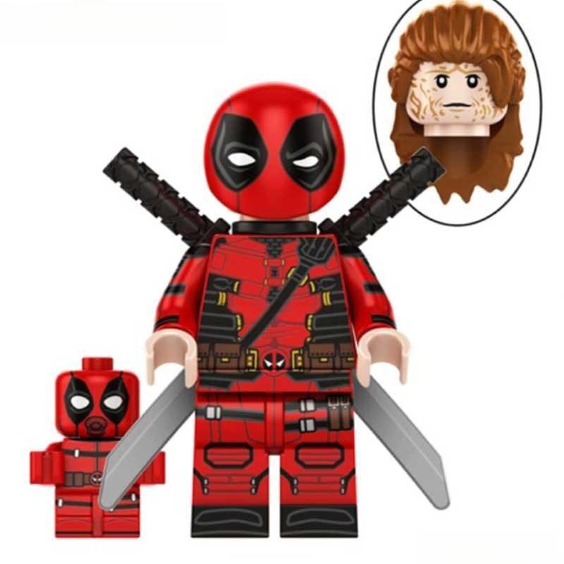 Nicepool from Deadpool & Wolverine Movie Lego Minifigures Custom Toys