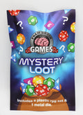 Mystery Loot: Plastic RPG Dice Set & Bonus Metal Die - 