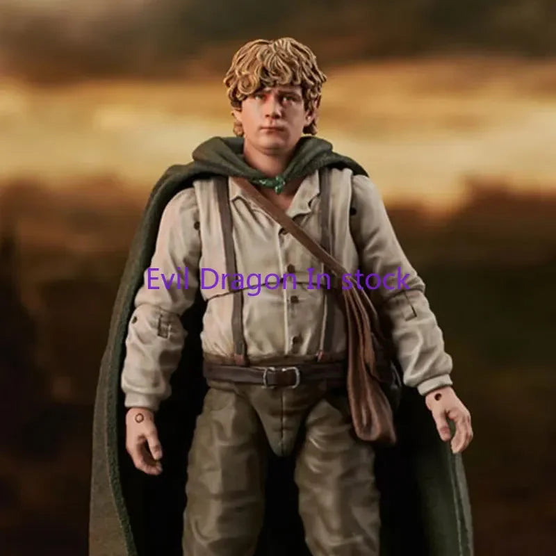 Lord of The Rings Saruman, Samwise Gamgee figure