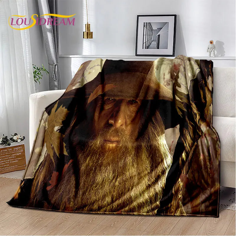 Lord of the Rings Soft Plush Flannel Blanket