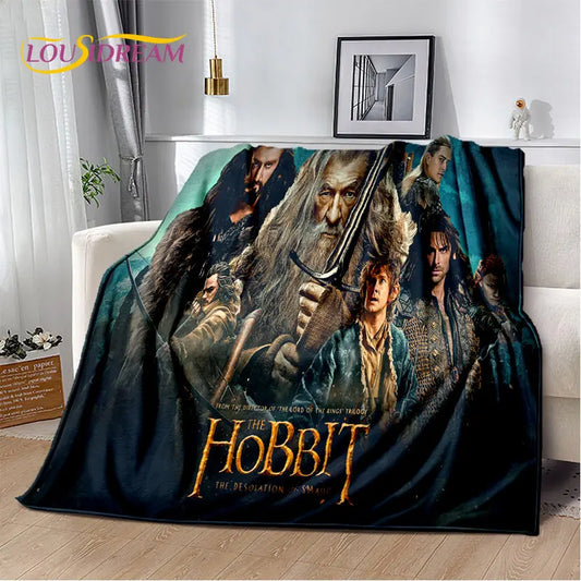 Lord of the Rings Soft Plush Flannel Blanket