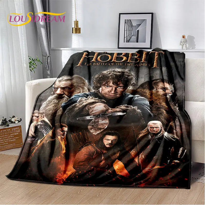 Lord of the Rings Soft Plush Flannel Blanket