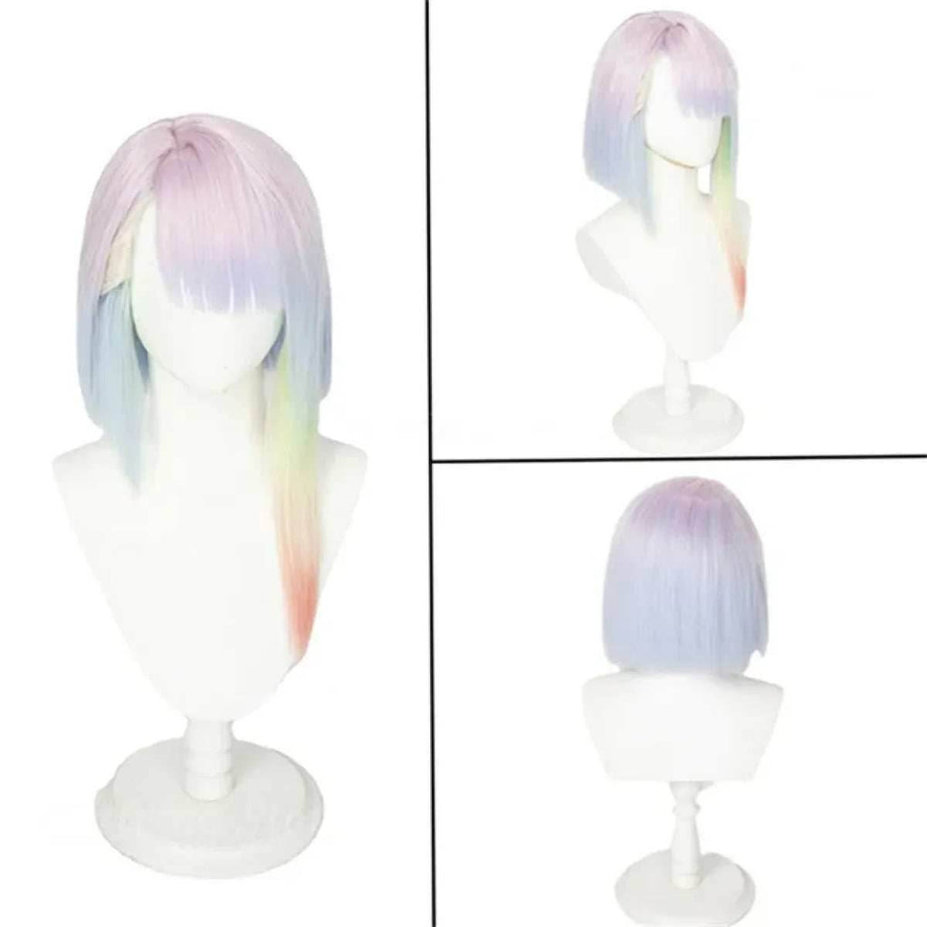 Cyberpunk Lucy Cosplay Costume - Cyberpunk: Edgerunners - only wig / S