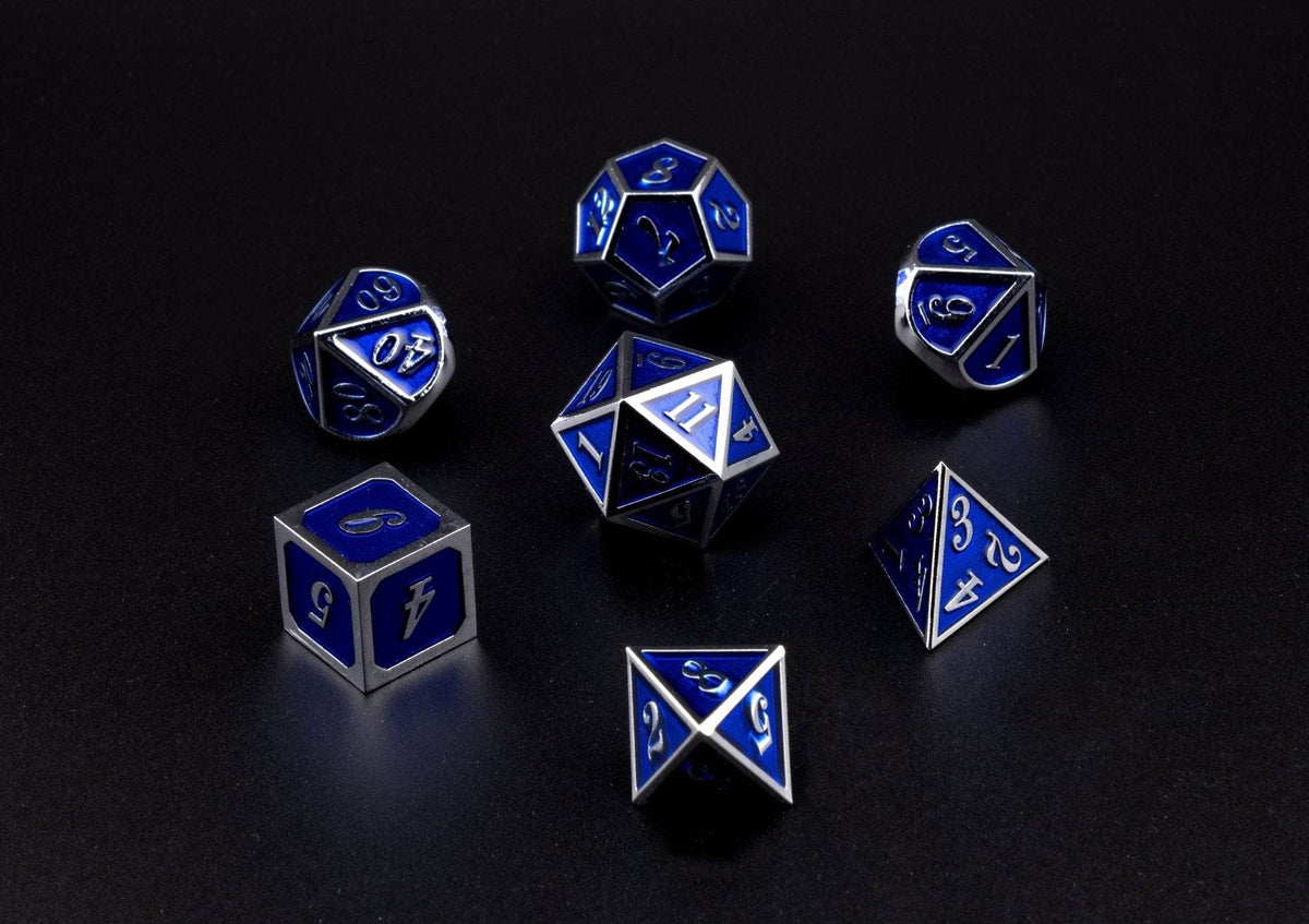 Lunar Azure Dice Set - 