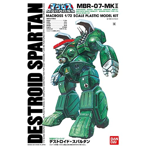 Macross Robotech Attack Destroid Spartan 1/72 Scale Plastic Model Kit