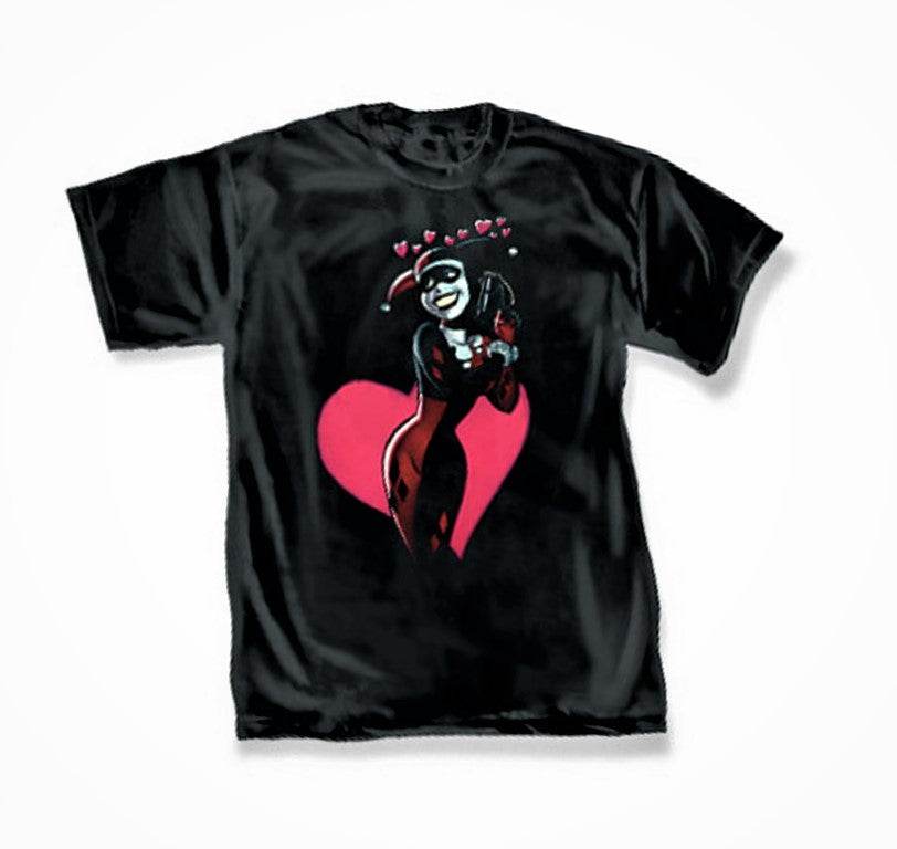 Harley Quinn Mad Love By Timm DC Comics Adult T-Shirt - S