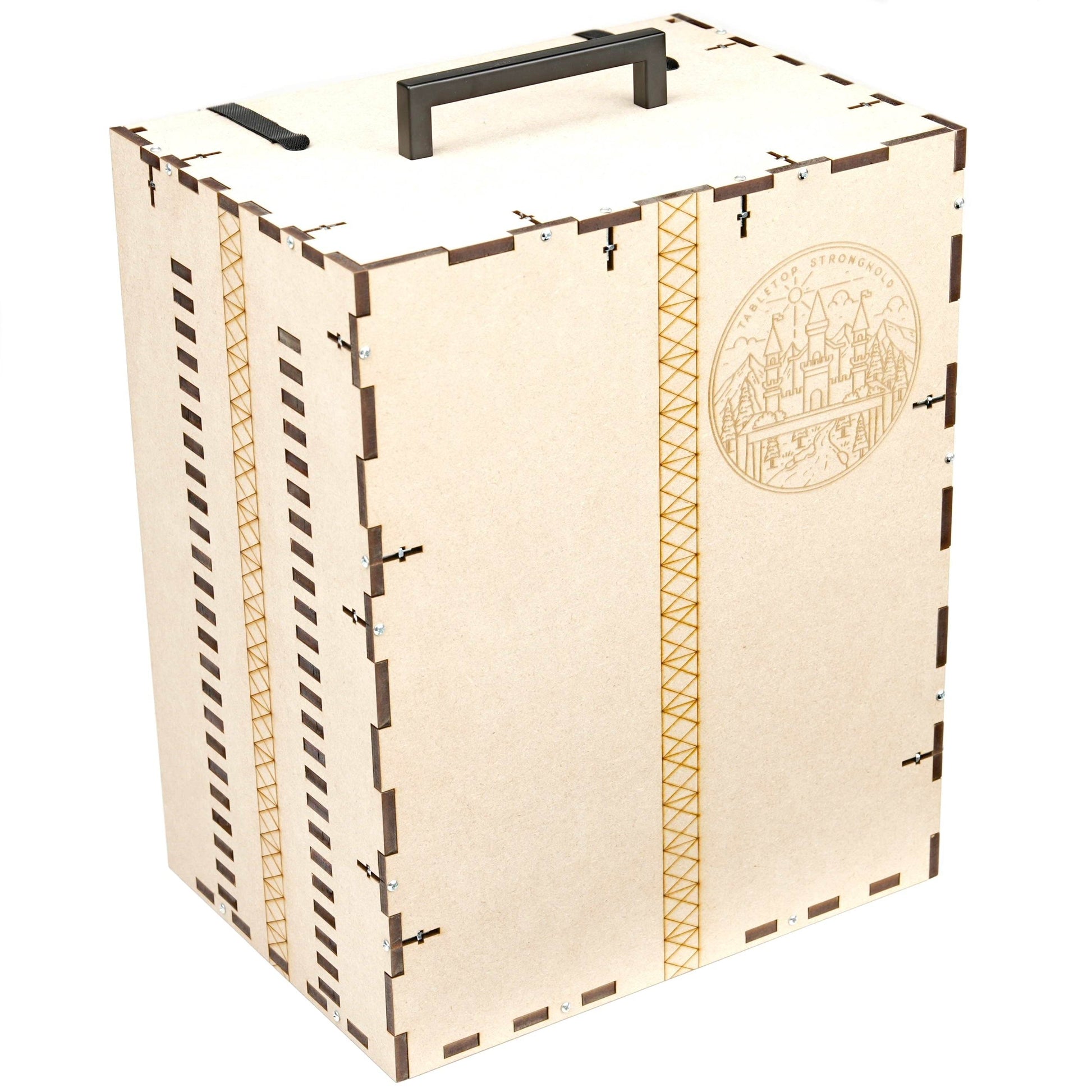 MagCase 2.0 MDF Magnetic Carrying Case / Display Case For Miniatures - 3 MagCase 2.0 Trays / 105 Magnets