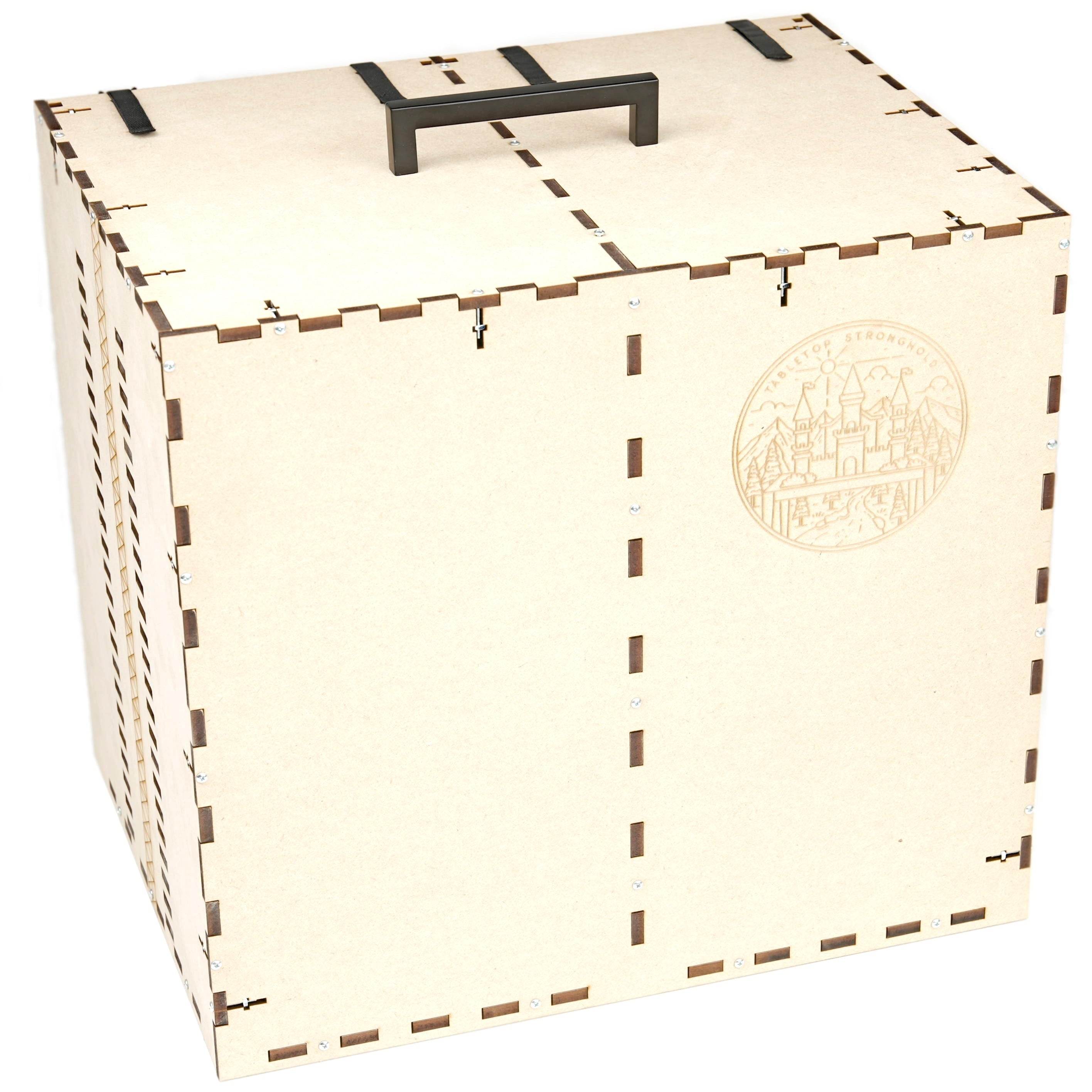 MagCase XL 2.0 MDF Magnetic Carrying Case / Display Case For Miniatures - 6 MagCase 2.0 Trays / 210 Magnets